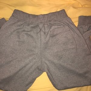 Gray joggers